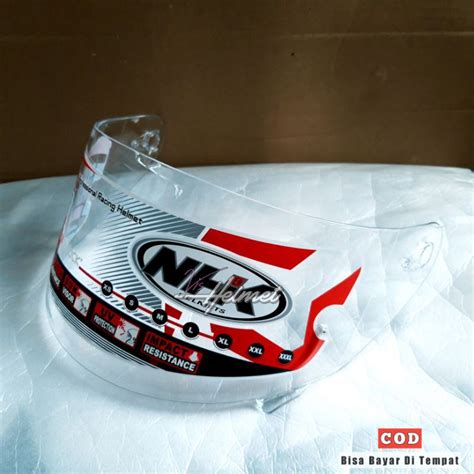 Jual Kaca Flat Visor Nhk Rx Gm Race Pro Original Nhk Shopee Indonesia