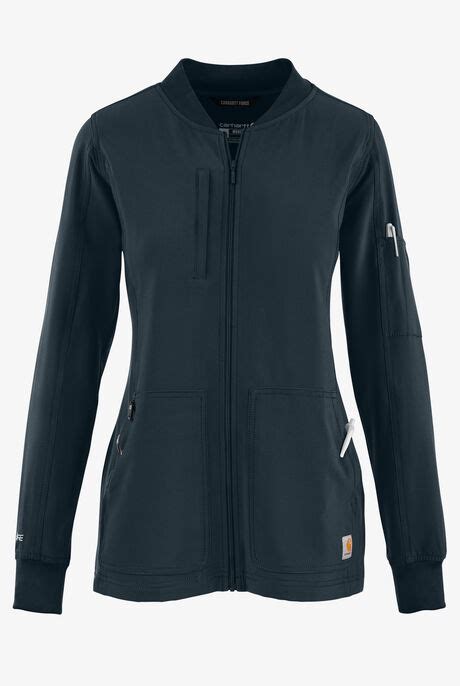 Carhartt Cross Flex Force Womens 3 Pocket Stretch Zip Pocket Henley