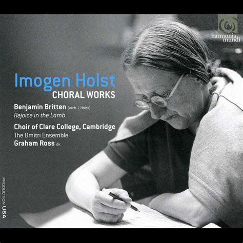 Imogen Holst: Choral Works / Choir of Clare College - Expedition Audio