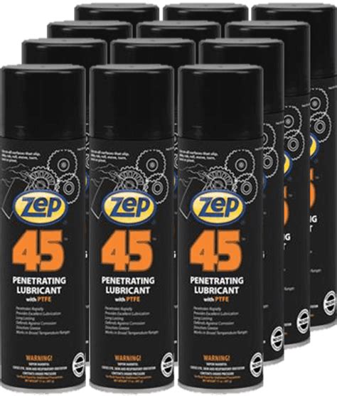 Zep 45 Penetrating Lubricant Aerosol 17401 (Case of 12) - The Lubricant ...