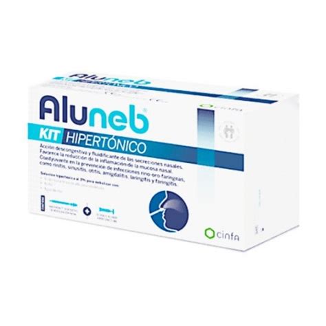 Aluneb Hipertónico Kit 20 Viales 5 Ml 1 Dispositivo