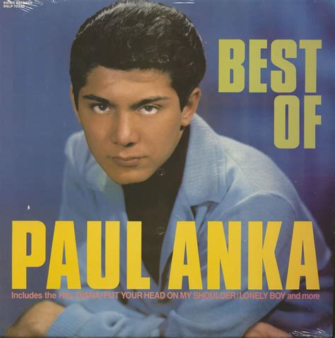 Paul Anka The Best Of Paul Anka Vinyl Amazon Music