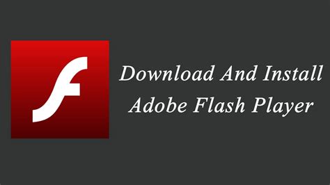 How To Download And Install Adobe Flash Player Video Tutorial On Hd