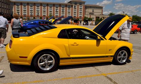 Screaming Yellow Ford Mustang Gt Coupe Mustangattitude Photo