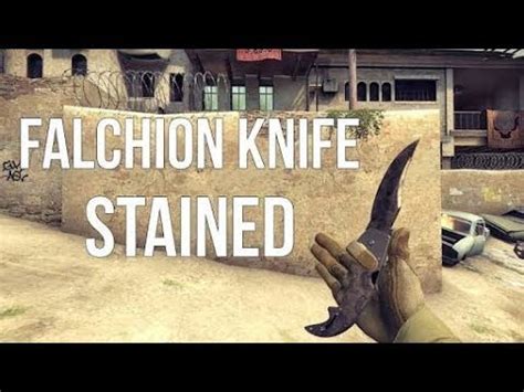 Falchion Knife Stained Showcase Review Counter Strike Global