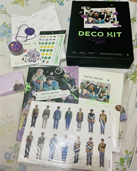 Bts Unsealed Deco Kit No Rpc Hobbies Toys Memorabilia