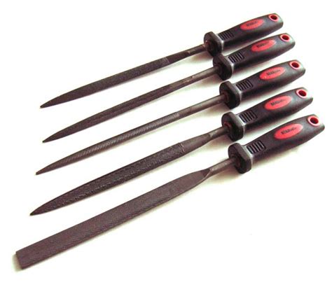 Beadsmith Metal File 5 piece Ergo Handle Set - UK Supplier of Metal ...