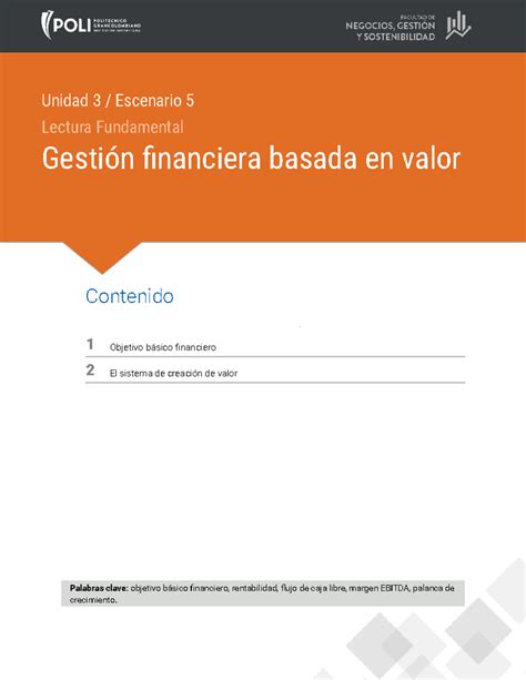 Lectura fundamental 5 Etapas de un plan de comunicación estratégica