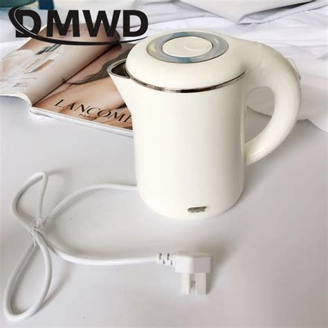 DMWD Dual Voltage Travel Electric Kettle MINI Teapot Cup Heater