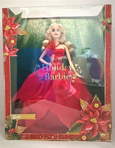 Barbie Signature Holiday Doll With Blonde Hair Ebay