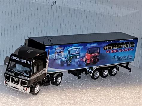 Herpa Mercedes Benz Sk Koffersattelzug Truck Grand Prix