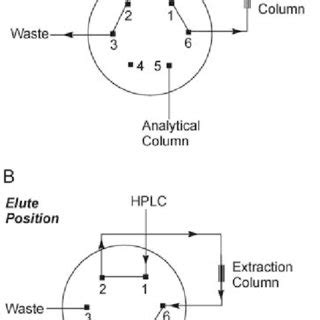 Flow Diagram Of An Automated Column Switching Device For The