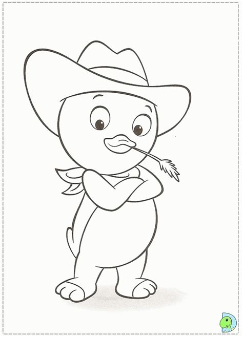 Backyardigans Coloring Pages Free - Coloring Home