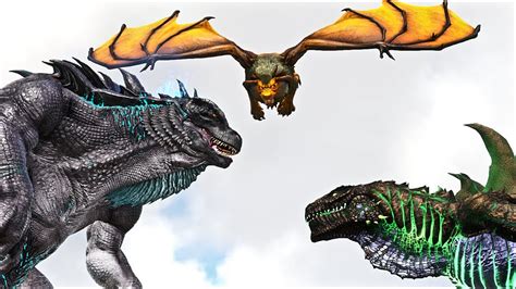 Godzilla Vs Kaijus More Kaiju Mod Ark Survival Evolved Battle