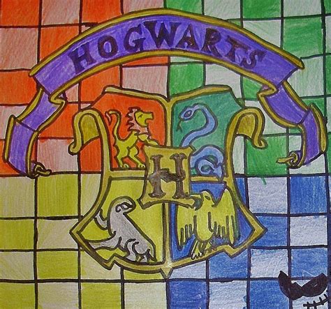 Hogwarts school crest by CoreyDixon on DeviantArt