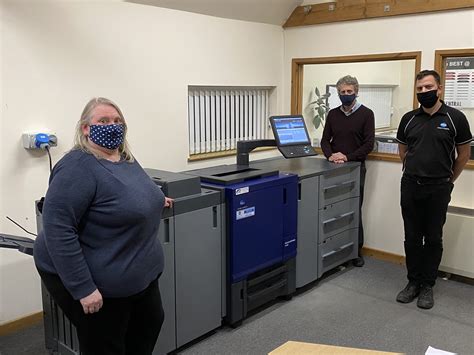 First Uk Konica Minolta C4080 Arrives In Berkshire Digital Printer