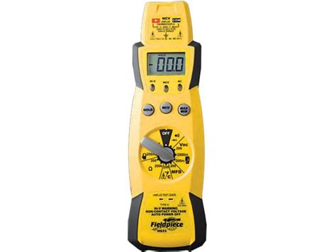 Fieldpiece HS33 - Expandable Manual Ranging Multimeter for HVAC/R ...