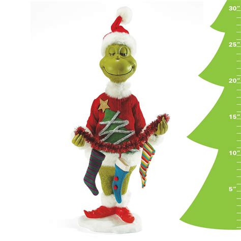 Department 56 Possible Dreams Large Standing 30 Merry Grinchmas Figure