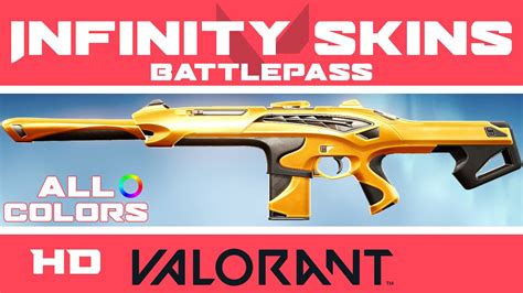 All Valorant Battle Pass Skins