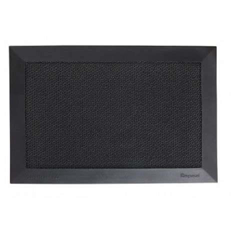 Tapete Kapazi Sanitizante Preto 38X58cm Borda Tks0103gr