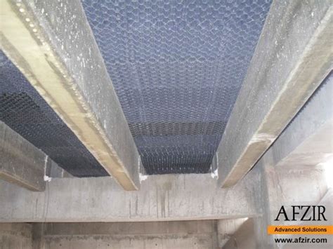 Protective Coating And Strengthening Of Concrete Beam Of Cooling Tower Afzir Strengthening Co