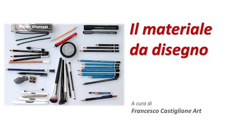 tutorial ritratto il materiale da disegno youtube