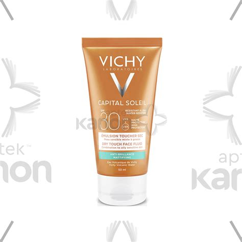 Vichy Capital Soleil Dry Touch Spf30 Matlaşdırıcı Emulsiya 50 Ml