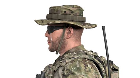 ArtStation - MILITARY BOONIE HAT | Game Assets