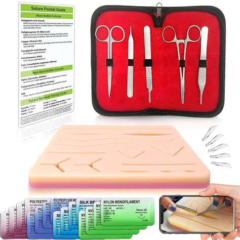 Buy Suture Practice Piece Tool Kit Online How To Suture Video