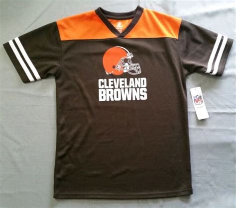 New With Tags Cleveland Browns Nfl Team Apparel Tee Shirt Youth Large