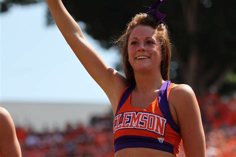 NFL and College Cheerleaders Photos: I Love the Clemson Cheerleaders