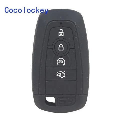 Cocolokey Funda De Silicona Para Llave De Coche Accesorio Para Ford