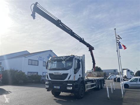 Camion Iveco Plateau Standard Trakker T X Gazoil Euro Grue