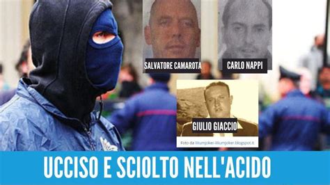 Napoli Presi I Killer Di Giulio Giaccio Ucciso E Sciolto Nell Acido