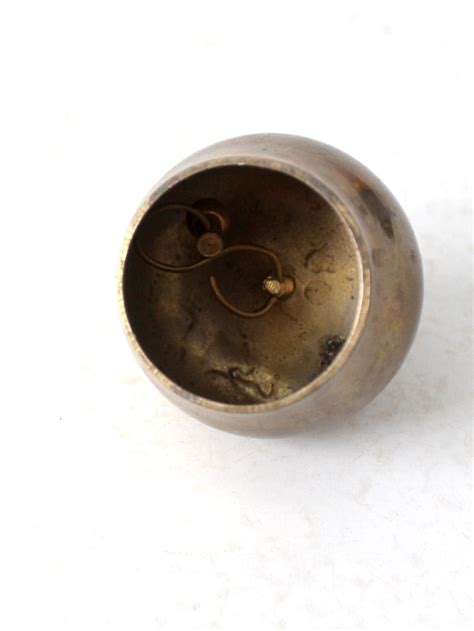 Vintage Brass Apple Bell 86 Vintage