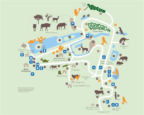 Driving and Transit Directions to Paignton Zoo in South West 1