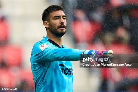 Paulo Gazzaniga Of Girona Fc Reacts During The Laliga Ea Sports Match