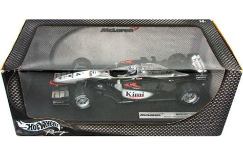 駿河屋 箱欠品 1 18 McLaren Mercedes MP4 17 Mobil 4 シルバーブラック Hot Wheels Racing 54630 ホットウィール
