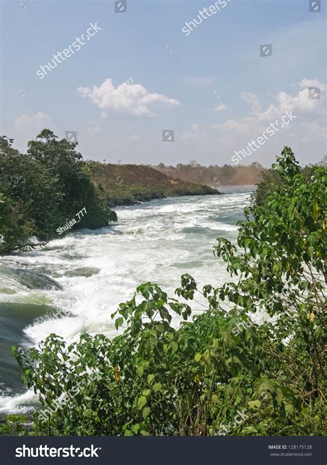 View On Victoria Nile River Rapids Jinja Uganda Eastern Africa