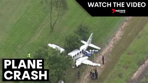 Brisbane Plane Crash | 7NEWS