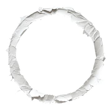 Artwork Ripped Paper Circle Ripped Paper Circle Png Transparent