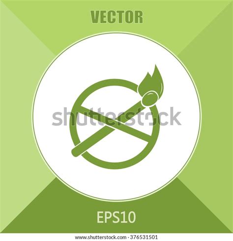 No Naked Flame Warning Sign Vector เวกเตอรสตอก ปลอดคาลขสทธ 376531501 Shutterstock