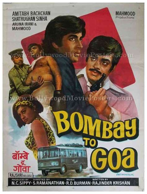 Bombay to Goa old Amitabh movies posters for sale