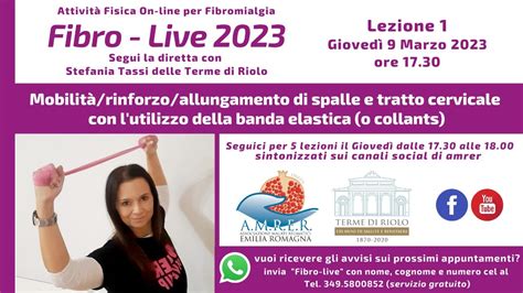 Fibro Live 42 SPALLE SCAPOLE E TRATTO CERVICALE YouTube