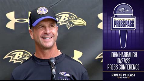 John Harbaugh: Press Conference (10/27)