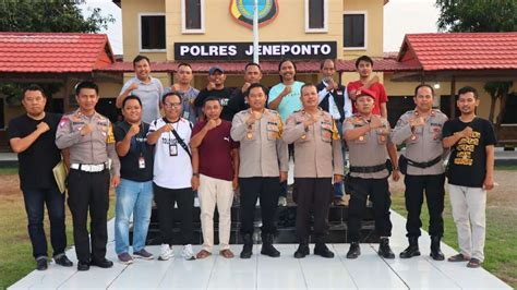 Polres Jeneponto Rilis Pengungkapan Kasus Akhir Tahun 2023