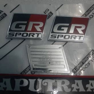 Jual Produk Emblem Tulisan Logo Gr Sport Termurah Dan Terlengkap Mei