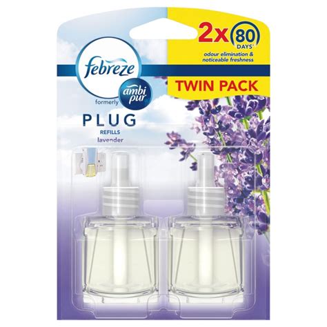 Ambi Pur Plug In Refill Lavender Febreze Ml Twin Pack Branded