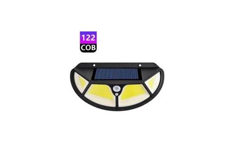 Solar Aydınlatma Solar Güneş Enerjili 122 Cob Ledli 3 Modlu Hareket