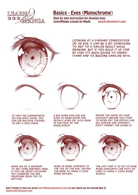 How To Draw Anime Eyes Manga University Manga